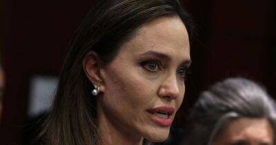 Angelina Jolie - Angelina Jolie rushed to shelter as siren goes off during Ukraine visit - ok.co.uk - Ukraine