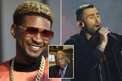 Maroon 5, Usher to headline benefit to honor Rep. John Lewis - nypost.com