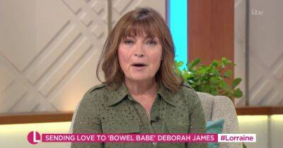 Lorraine Kelly - Deborah James - Lorraine Kelly praises pal Deborah James after bowel cancer fundraiser reaches almost £1m - dailyrecord.co.uk