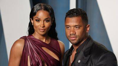 Russell Wilson - Ciara - Denver Broncos - Ciara and Russell Wilson Welcome New Addition to Family -- Meet Their Puppy, Bronco! - etonline.com - New Jersey - Seattle - county Harris - county Shelby