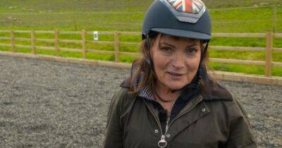 Lorraine Kelly gets back on horse for first time in 10 years after horrific riding accident - www.ok.co.uk - London
