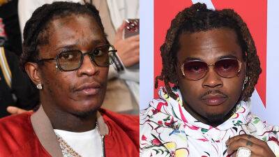Williams - Rappers Young Thug, Gunna among 28 indicted on racketeering charges in Atlanta: ‘Fame’ doesn’t matter, DA says - foxnews.com - California - Atlanta - county Lamar - county Fulton - Los Angeles, state California - county Williams
