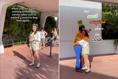 Disney World - Disney - Tiktok - Adult Disney fan told to ‘grow up’ for crying after hugging Goofy - nypost.com - Florida - city Orlando, state Florida