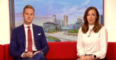BBC's Dan Walker steps in for crying Sally Nugent during Deborah James segment - www.ok.co.uk