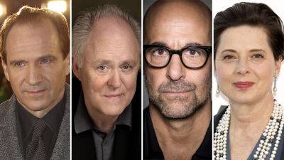John Lithgow - Isabella Rossellini - Flower Moon - Stanley Tucci - Ralph Fiennes - Brent Lang - Ralph Fiennes, John Lithgow, Stanley Tucci, and Isabella Rossellini Starring in ‘Conclave’ - variety.com - Britain - county Martin - Vatican