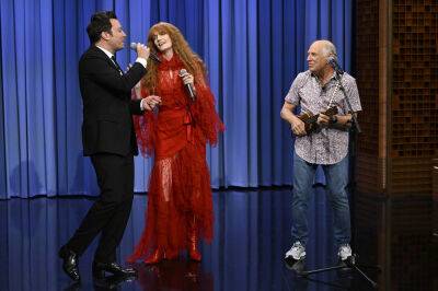 Jimmy Fallon - Florence Welch And Jimmy Buffet Serve ‘Margaritaville’ Cover On ‘Tonight Show’ - etcanada.com - county Florence - city Welch, county Florence