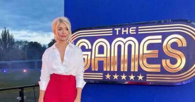 Holly Willoughby - Simon Cowell - Harry Potter - Itv This - ITV The Games fans raging as they accuse Holly Willoughby of dressing like Simon Cowell - msn.com - county Love