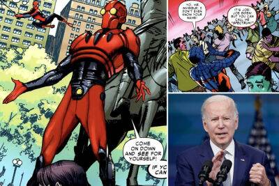 Barack Obama - Joe Biden - Twitter goes wild over Joe Biden — the Spider-Man villain - nypost.com - USA