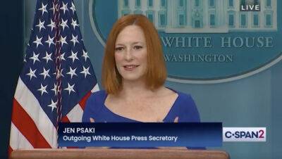Trump - Joe Biden - Stephanie Grisham - Jill Biden - Jen Psaki Holds Her Final Press Briefing, Talks Of Helping To Return “Integrity, Respect And Civility To The White House” - deadline.com - Ireland