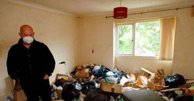Horrified landlord finds mountains of rubbish, faeces and unbearable stench in rented flat - dailyrecord.co.uk