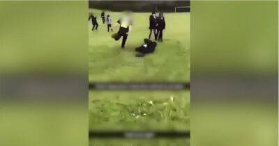 School security guard suspended after video shows boy, 14, being knocked to the ground - manchestereveningnews.co.uk - Manchester