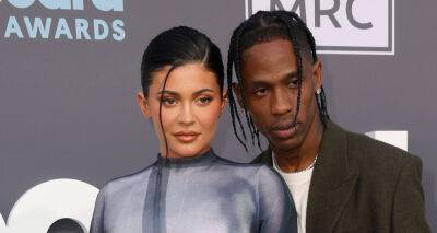 Kylie Jenner - Travis Scott - Kylie Jenner Supports Boyfriend Travis Scott at Billboard Music Awards 2022 - justjared.com - state Nevada - city Las Vegas, state Nevada