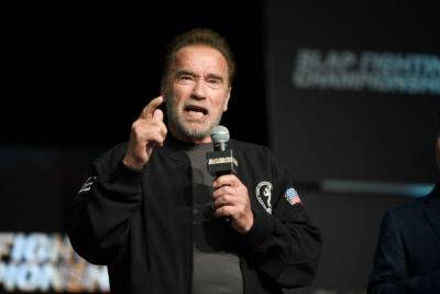 Arnold Schwarzenegger - Arnold Schwarzenegger Hits Up Toronto Restaurant, Poses For Photos With Staff - etcanada.com