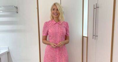 Holly Willoughby - John Lewis - Where to buy Holly Willoughby’s £129 pink dress that’s almost sold out on Whistles - manchestereveningnews.co.uk