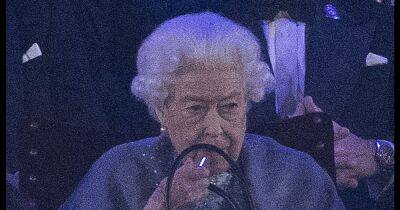 Windsor Castle - Royal Family - Queen caught in rare unguarded moment as she touches up her own lipstick - ok.co.uk