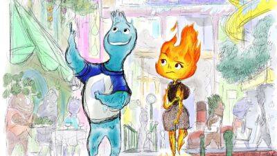 Enrico Casarosa - Domee Shi - Pixar Unveils First Plot Details, Concept Art for New Film ‘Elemental’ - thewrap.com - New York - USA - county Bronx
