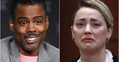 Will Smith - Chris Rock - Amber Heard - Chris Rock criticised for saying ‘believe all women, except Amber Heard’ at comedy show - msn.com