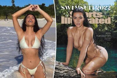 Kim Kardashian - Kim K’s nose, hairline too perfect on SI Swim cover, says photoshop expert - nypost.com - Dominican Republic