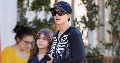 Kourtney Kardashian seen with daughter Penelope after her kids missed Travis wedding - www.ok.co.uk - Los Angeles - California - Santa Barbara