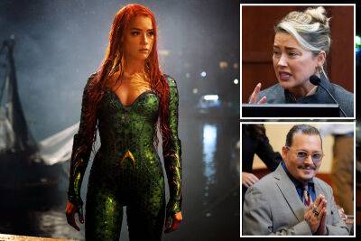 Johnny Depp - Jason Momoa - Amber Heard - Amber Heard reveals ‘Aquaman 2’ role got cut down: They ‘didn’t want to include me’ - nypost.com - Texas - Virginia - county Fairfax