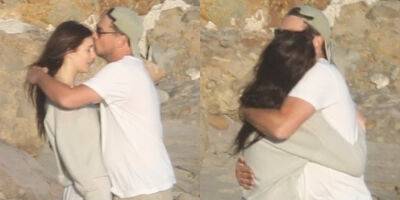 Amy Schumer - Camila Morrone - Leonardo Dicaprio - Leonardo DiCaprio Embraces Girlfriend Camila Morrone, Plants a Kiss on Her Forehead in Intimate Moment - justjared.com - Malibu