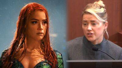 Johnny Depp - Amber Heard - Amber Heard Denies Johnny Depp Got Her 'Aquaman' Role and Claims Part Was Reduced Amid Legal Battle - etonline.com