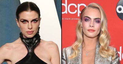 Julia Fox - Julia Fox’s Comments About ‘Thirsty’ Cara Delevingne Resurface After Viral Billboard Music Awards Moment - usmagazine.com