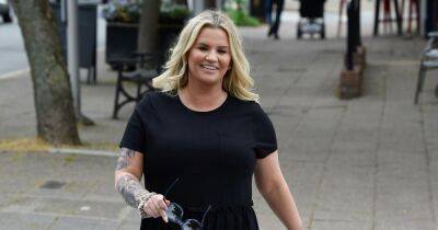 Kerry Katona - Kerry Katona beams as she's seen for first time since boob reduction - ok.co.uk - Manchester - county Cheshire