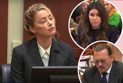 Amber Heard - Camille Vasquez - Amber Heard Grilled On Cross-Examination About New Claims Of Sexual Assault With A Bottle - perezhilton.com - Australia - Virginia - county Fairfax