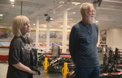 Ryan Reynolds - Billie Eilish - Will Smith - Phoebe Bridgers - Kevin Durant - Megan Thee - David Letterman races go-karts with Billie Eilish in an upcoming episode of his show - nme.com - New York - USA