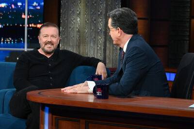 Stephen Colbert - Ricky Gervais Jokes About ‘AIDS, Cancer And Hitler’ In New Netflix Special ‘SuperNature’: ‘Humour Gets Us Over Bad Stuff’ - etcanada.com - Netflix