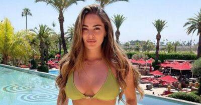 Courtney Green - Chloe Brockett - Amber Turner - TOWIE's Courtney Green shows off curves in green bikini as she poses poolside - ok.co.uk - Morocco - county Turner