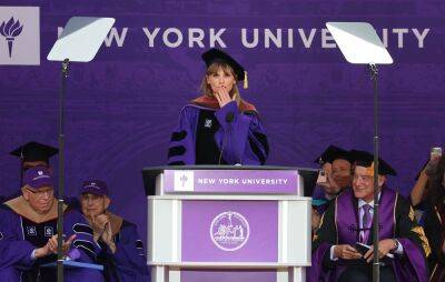 Taylor Swift - Watch Taylor Swift deliver NYU commencement speech: “Let’s keep dancing like we’re the class of ’22′” - nme.com - New York - New York
