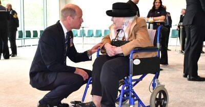 prince William - Royal Family - Williams - Prince William shows his soft side as he comforts 100 year old Navy widow during war memorial unveiling - ok.co.uk - county Southampton