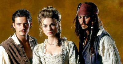 Keira Knightley - Johnny Depp - Orlando Bloom - Kirsten Dunst - Howard Stern - Roger Ebert - Jack Sparrow - ‘Pirates of the Caribbean’ Cast: Where Are They Now? Orlando Bloom, Keira Knightley and More - usmagazine.com