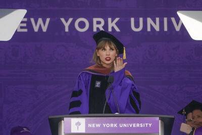 Taylor Swift Addresses NYU Grads As She Receives Honorary Doctorate In Yankee Stadium Ceremony - deadline.com - New York