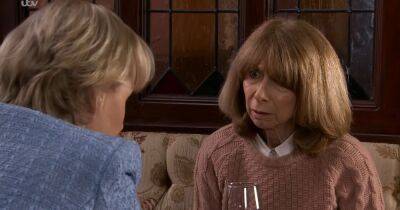Sally Metcalfe - Gail Platt - Elle Mulvaney - ITV Coronation Street's Gail and Sally scenes leave fans 'chocking on their tea' as they demand more - manchestereveningnews.co.uk