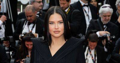 Adriana Lima - Victoria’s Secret's Adriana Lima takes leaf out of Rihanna's book in bump-baring Cannes outfit - ok.co.uk - Brazil - city Lima