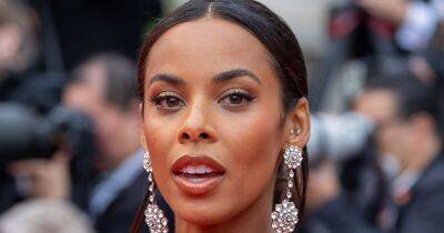 Rochelle Humes - Rochelle Humes wows with perfectly chopped fringe and elegant updo at Cannes - ok.co.uk - France