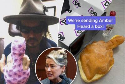 Johnny Depp - Amber Heard - Tiktok - Bakery shamed for ‘sick’ Johnny Depp v. Amber Heard pastry: ‘That’s not ok’ - nypost.com