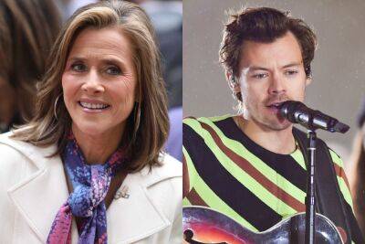 Olivia Wilde - Meredith Vieira Braves A Rainy Morning To See Harry Styles Perform On ‘Today’ Show - etcanada.com