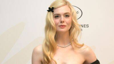 Elle Fanning Had a Fairy Princess Hair Moment at Cannes - www.glamour.com