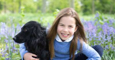 Picture released of Princess Charlotte and pet dog Orla to mark seventh birthday - www.msn.com - county Norfolk