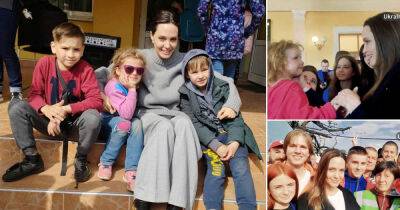 Angelina Jolie - Angelina Jolie paid secret visit to orphans in Ukraine during tour - msn.com - Ukraine