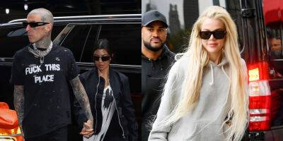 Kourtney & Khloe Kardashian Spotted in NYC Ahead of Their First-Ever Met Gala Appearances! - www.justjared.com - New York - Italy