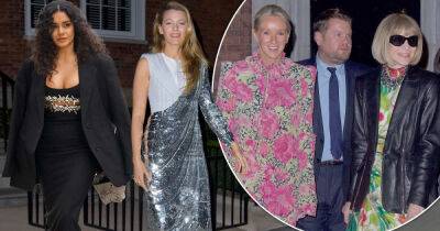 Stars turn out for Anna Wintour's pre-Met Gala party - www.msn.com - Britain