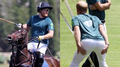 Prince Harry gets a serious glutes stretch while playing polo with longtime pal Nacho Figueras - www.foxnews.com - Britain - California - Argentina - Santa Barbara