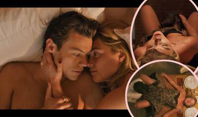 Harry Styles Pleasures Florence Pugh In Sexy AND Scary First Trailer For Olivia Wilde's Don't Worry Darling - perezhilton.com - Hollywood