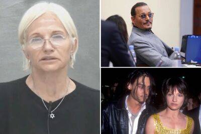 Johnny Depp - Amber Heard - Ellen Barkin - Ellen Barkin says ‘jealous’ Johnny Depp threw wine bottle at her - nypost.com - Hollywood - Las Vegas - Virginia - county Fairfax