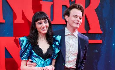 Charlie Heaton - Stranger Things' Real-Life Couple Natalia Dyer & Charlie Heaton Are So Cute Together at Madrid Premiere! - justjared.com - Spain - New York - city Madrid, Spain - Netflix